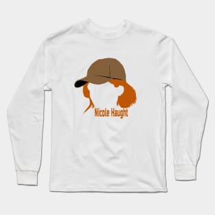 Nicole Haught cap Long Sleeve T-Shirt